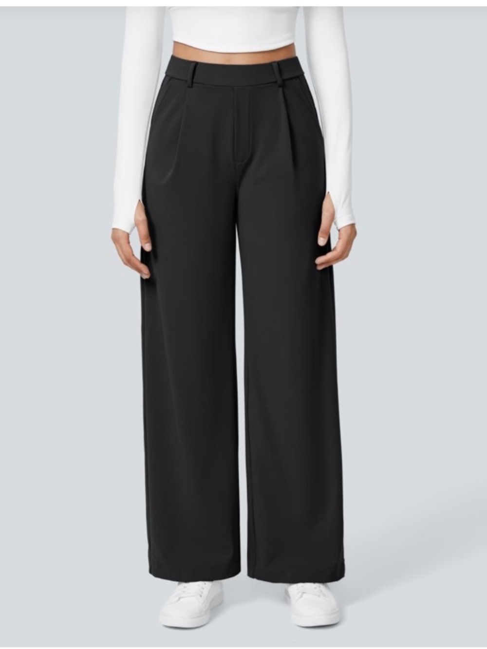 Halara Flex™ DayStretch High Waisted Pocket Straight Leg Work Pants